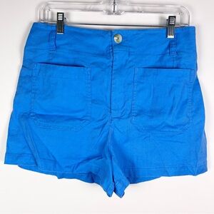 Maeve by Anthropologie Womens The Colette Shorts Linen Edition Size 31 High-Rise